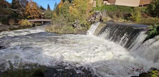 tumwater falls tumwater wa fall